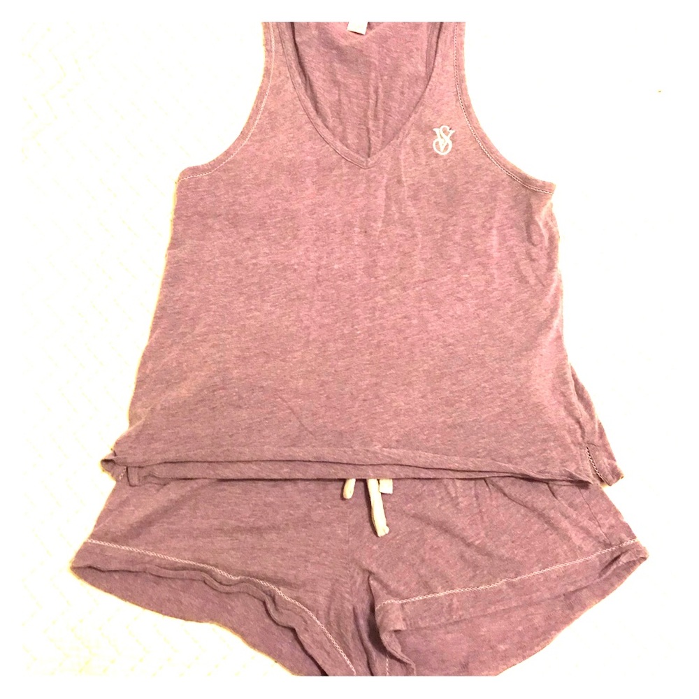 Purple Victoria Secret PJ set